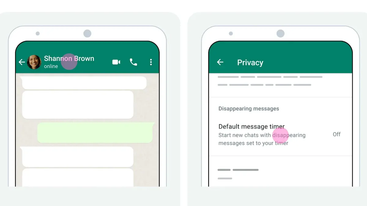 Illustrasi. Pesan Chat WhatsApp Bisa Terhapus Otomatis dalam 24 Jam