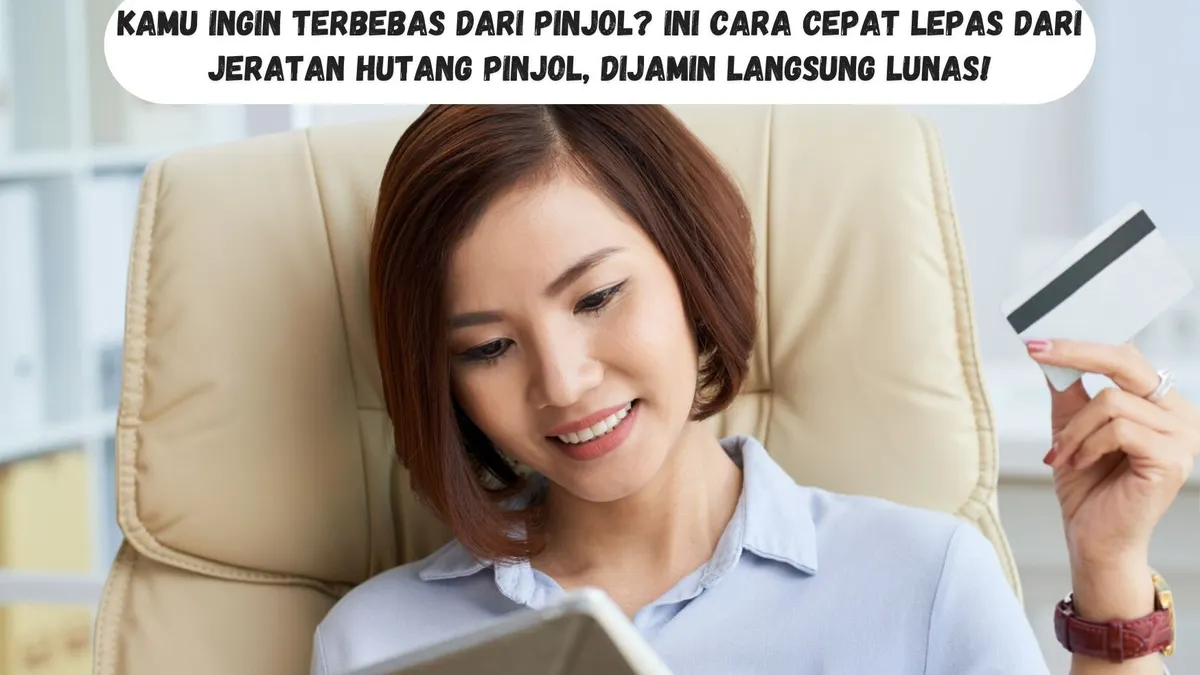 Ilustrasi cara lepas dari jeratan pinjol.
