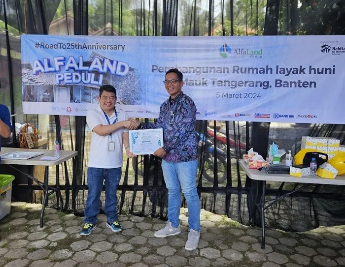 Garap Program Pembangunan Rumah Layak Huni, BRI Kantor Cabang Fatmawati Berkolaborasi dengan Alfaland Group