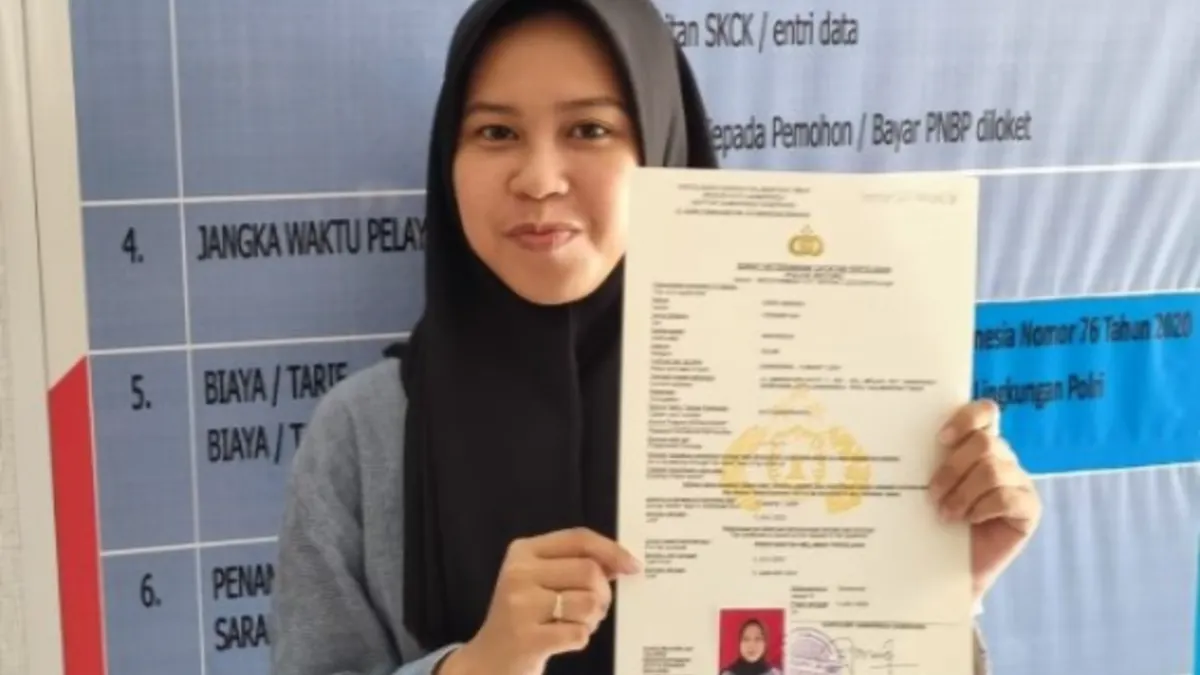 Surat Keterangan Catatan Kepolisian (SKCK).
