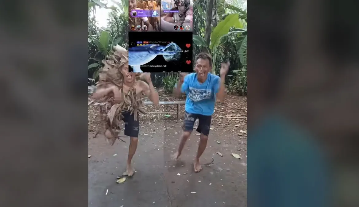 Ya, Gunawan pencetus joged Sadbor ini menjadi viral karens berhasil meraih kesuksesan lewat live streaming di TikTok.