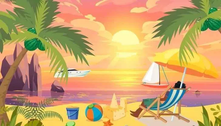 Tes Ilusi Optik: Coba Buktikan Ketajaman Penglihatan dengan Temukan Kesalahan pada Gambar Pantai Ini