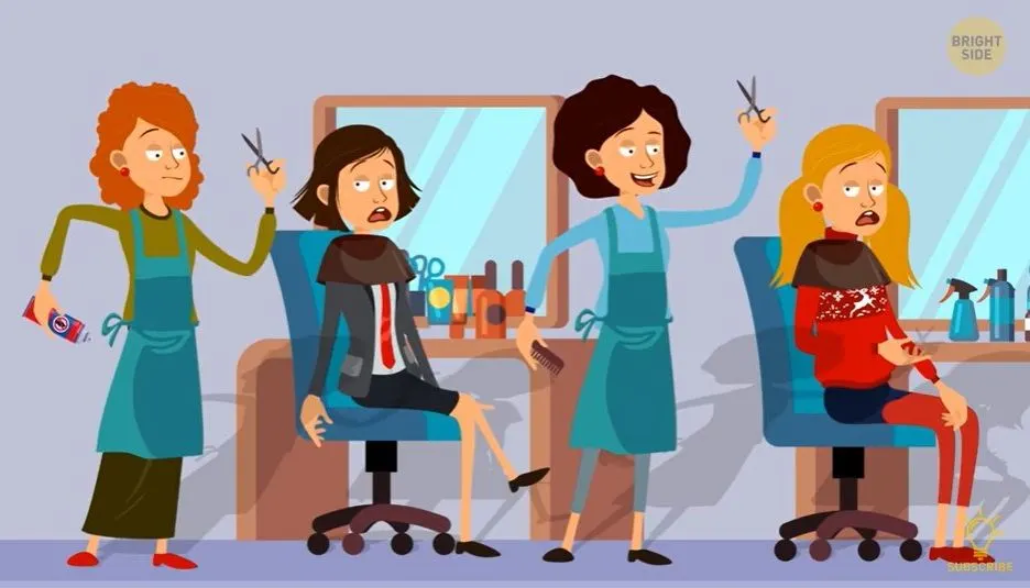 Tes IQ: Siapa Penata Rambut Palsu yang Ada di Salon?