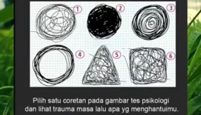 Tes Psikologi: Gambar Coretan yang Kamu Pilih Ungkap Trauma Masa Lalu yang Menghantuimu