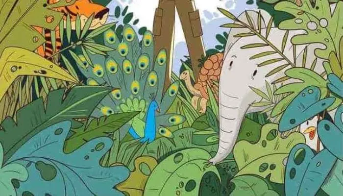 Tes Ilusi Optik: Ada Seekor Penguin yang Tersesat di Hutan, Temukan dalam Waktu 4 Detik!