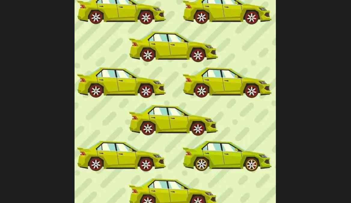 Tes Ilusi Optik: Temukan Mobil Berbeda dalam Waktu 5 Detik untuk Buktikan Keterampilan Observasimu!