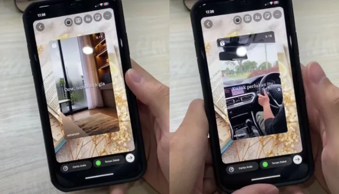 Tips Instagram: Cara Menambahkan Background saat Repost Reels di Story