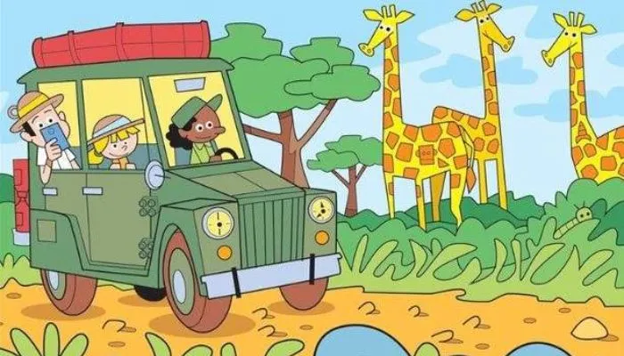 Tes Penglihatan: Bisakah Kamu Menemukan Jam di Gambar Orang sedang Safari di Hutan dalam Waktu 8 detik?