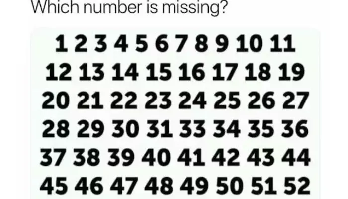 Tes IQ: Angka Berapa yang Hilang dalam Gambar Ini? Orang Cerdik Menemukannya dalam 15 Detik!