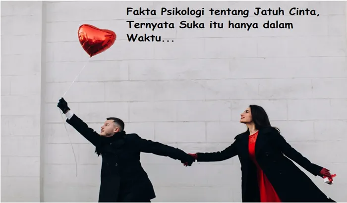 Ilustrasi&nbsp;fakta psikologi tentang jatuh cinta
