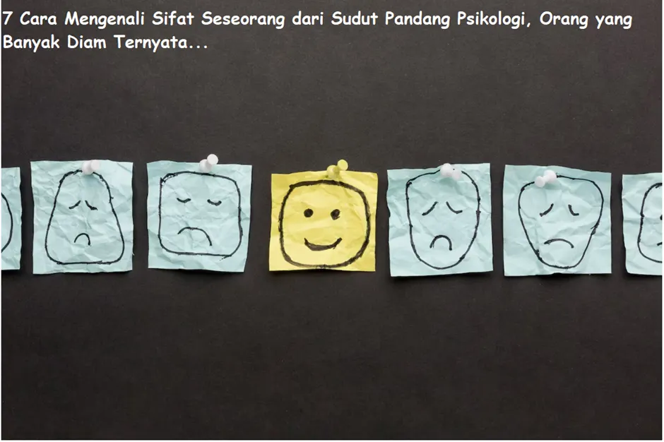 Ilustrasi. Ada 7 cara untuk mengenali sifat seseorang dari sudut pandang psikologi, salah satunya dari sikap banyak diam seseorang.