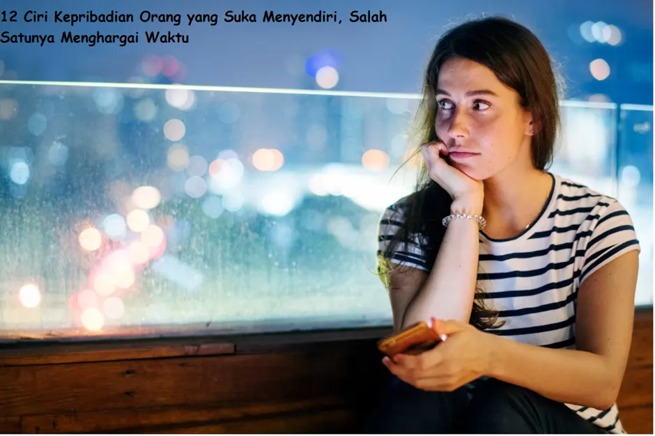 Ilustrasi&nbsp;ciri kepribadian orang yang suka menyendiri