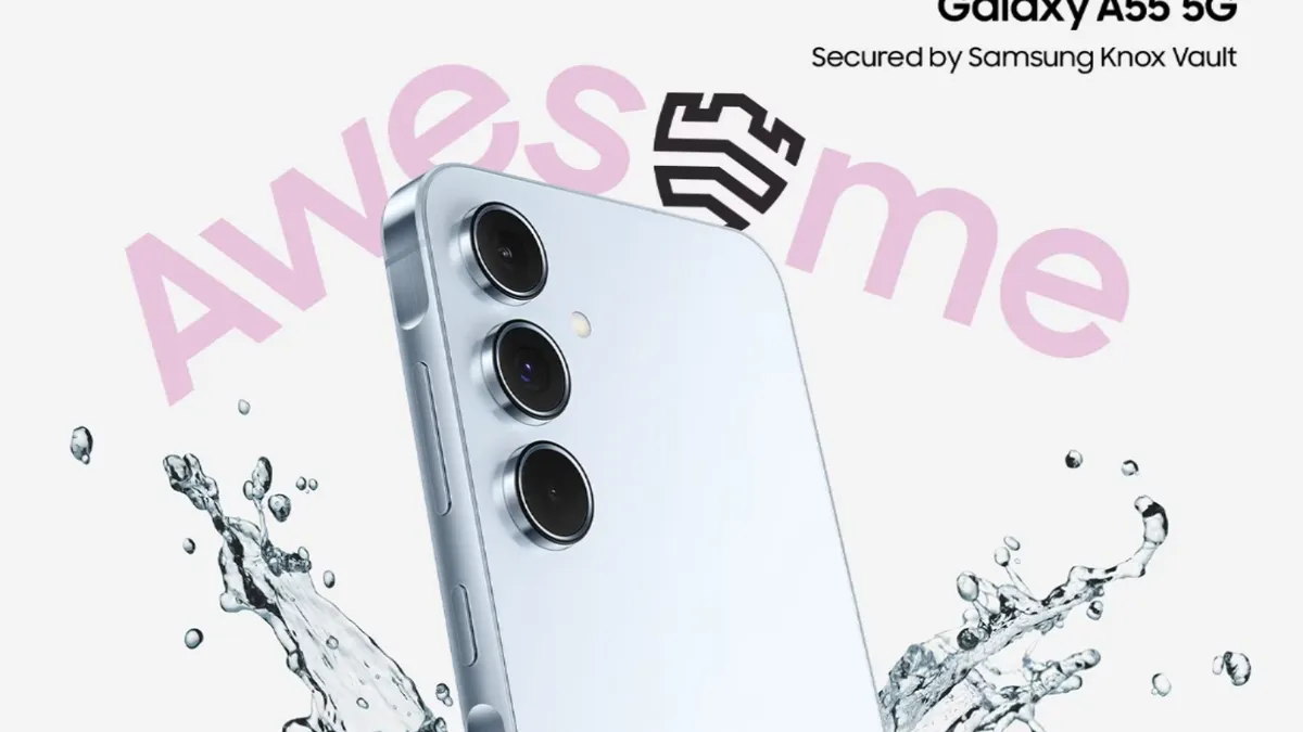 Samsung Galaxy A55.