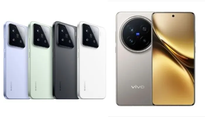 Illustrasi. Perbandingan Xiaomi 15 vs Vivo X200