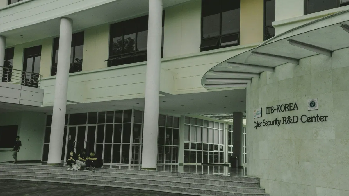 Ilustrasi kampus ITB.
