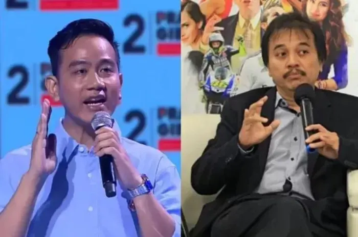Gibran Rakabuming Raka dan Roy Suryo