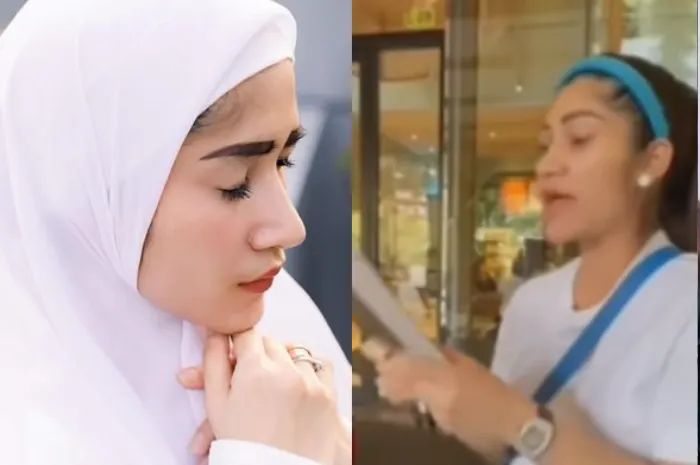 Icha Annisa Faradila lakukan sumpah Al Quran. 