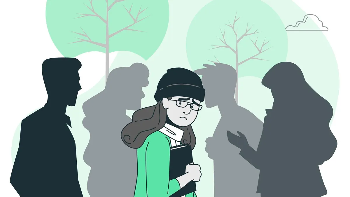 Ilustrasi. Orang dengan Kepribadian Introvert