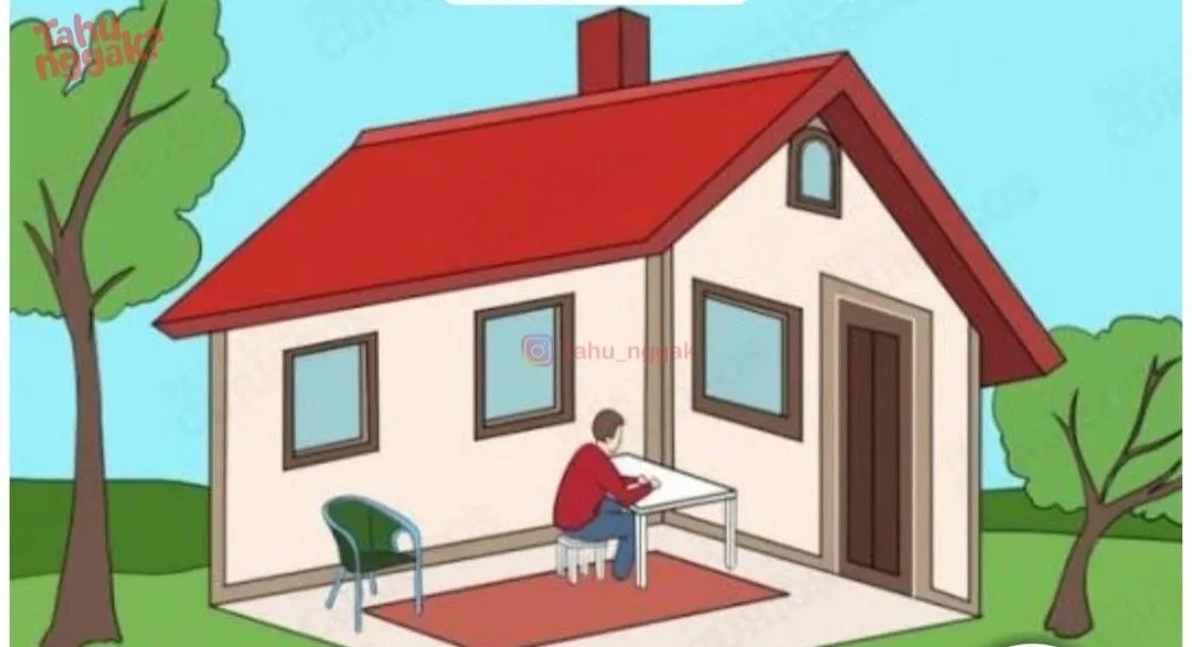 Tes Kepribadian: Gambar Pria di Dalam Rumah atau di Luar Rumah? Jawabanmu Ungkap Kepribadian Tersembunyi
