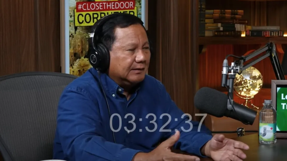 Calon presiden (capres) nomor urut 02, Prabowo Subianto memberikan keluh kesahnya selama berkampanye pada Pemilu 2024.