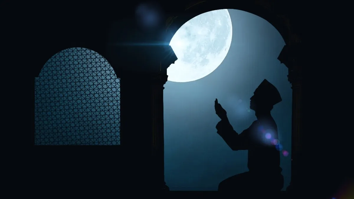 Illustrasi. Malam Lailatul Qadar 