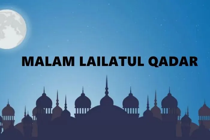 Ilustrasi Malam Lailatul Qadar.