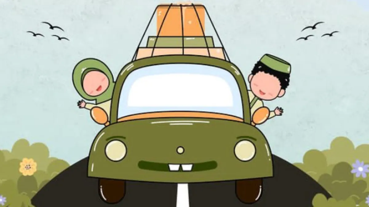 Ilustrasi Mudik Lebaran