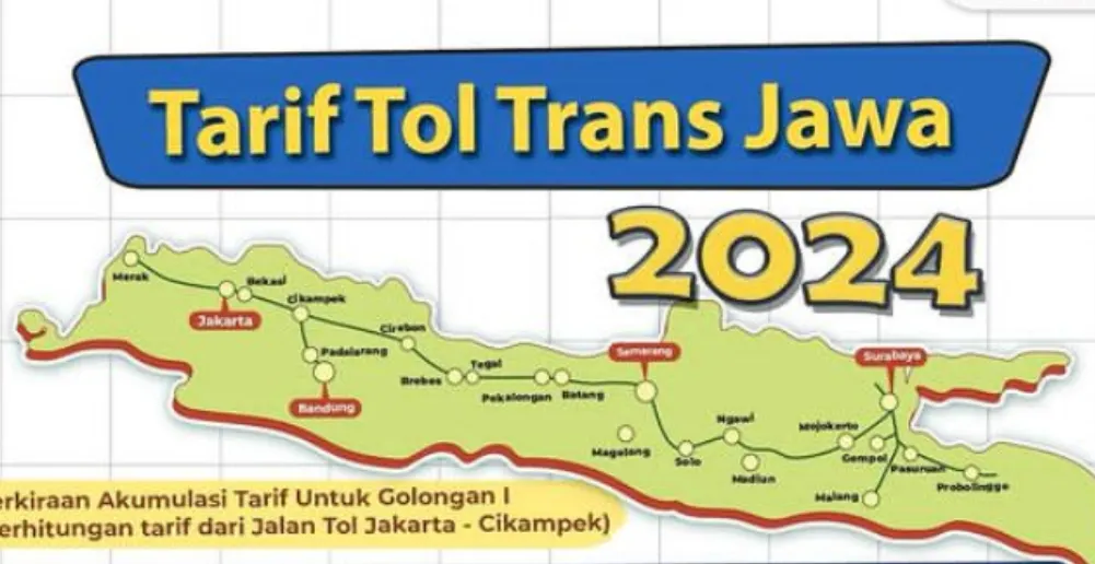 Daftar Tarif Tol Trans Jawa 2024 Terkini Lengkap dengan Rute