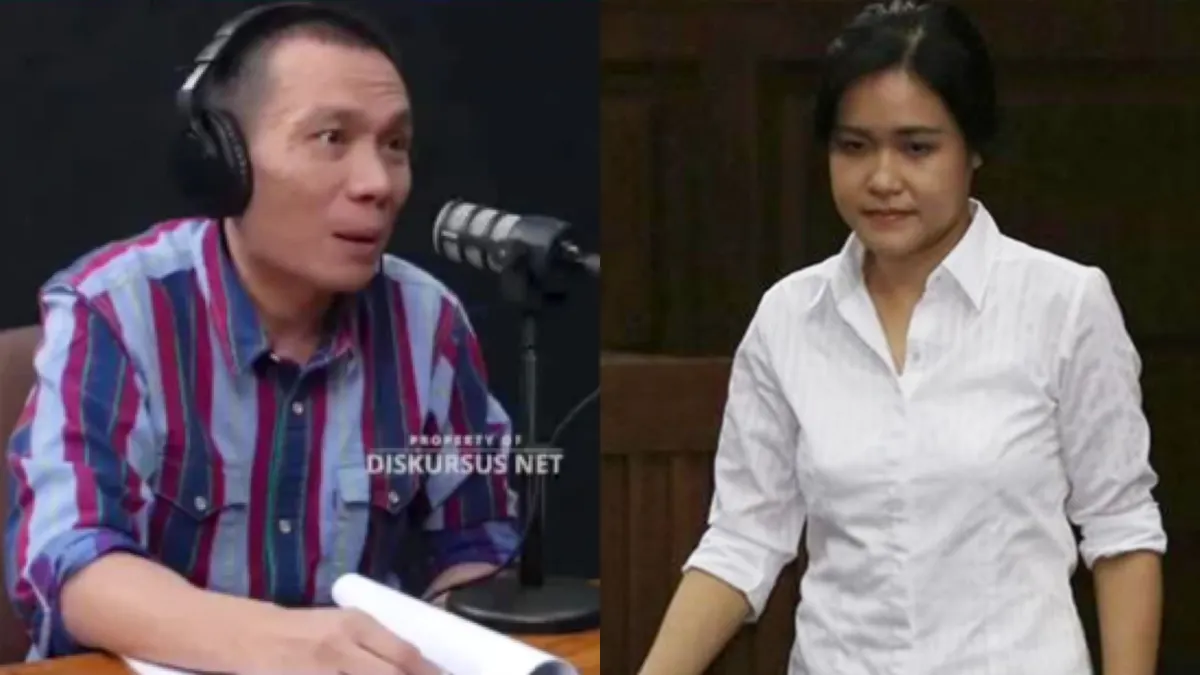 Kolase Foto Rismon Sianipar dan Jessica Wongso