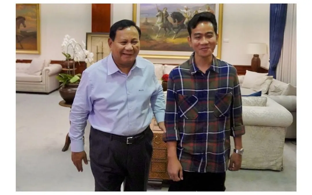 Capres-Cawapres No Urut 2, Prabowo Subianto dan Gibran Rakabuming