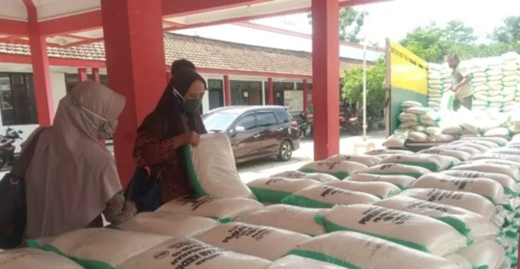 Illustrasi. Bantuan Beras Mitigasi Risiko Pangan Februari 2024 Sudah Mulai Dicairkan