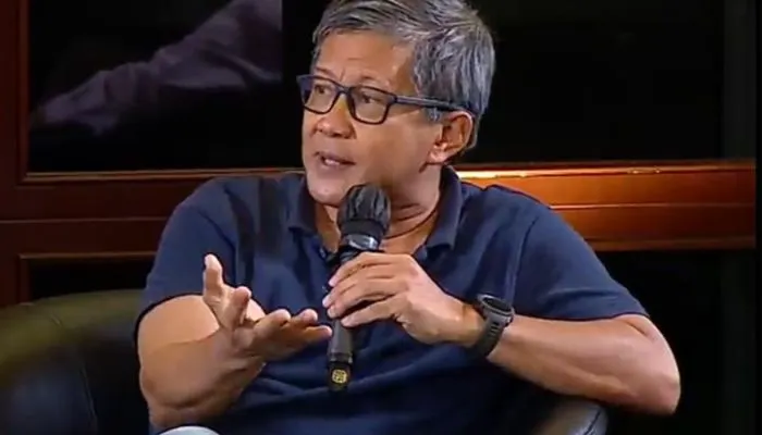Pengamat Politik, Rocky Gerung | Rocky Gerung belum lama ini saling bertanya jawab dan membicarakan hasil Quick Count Pemilu 2024 dengan jurnalis senior Hersubeno Arief.