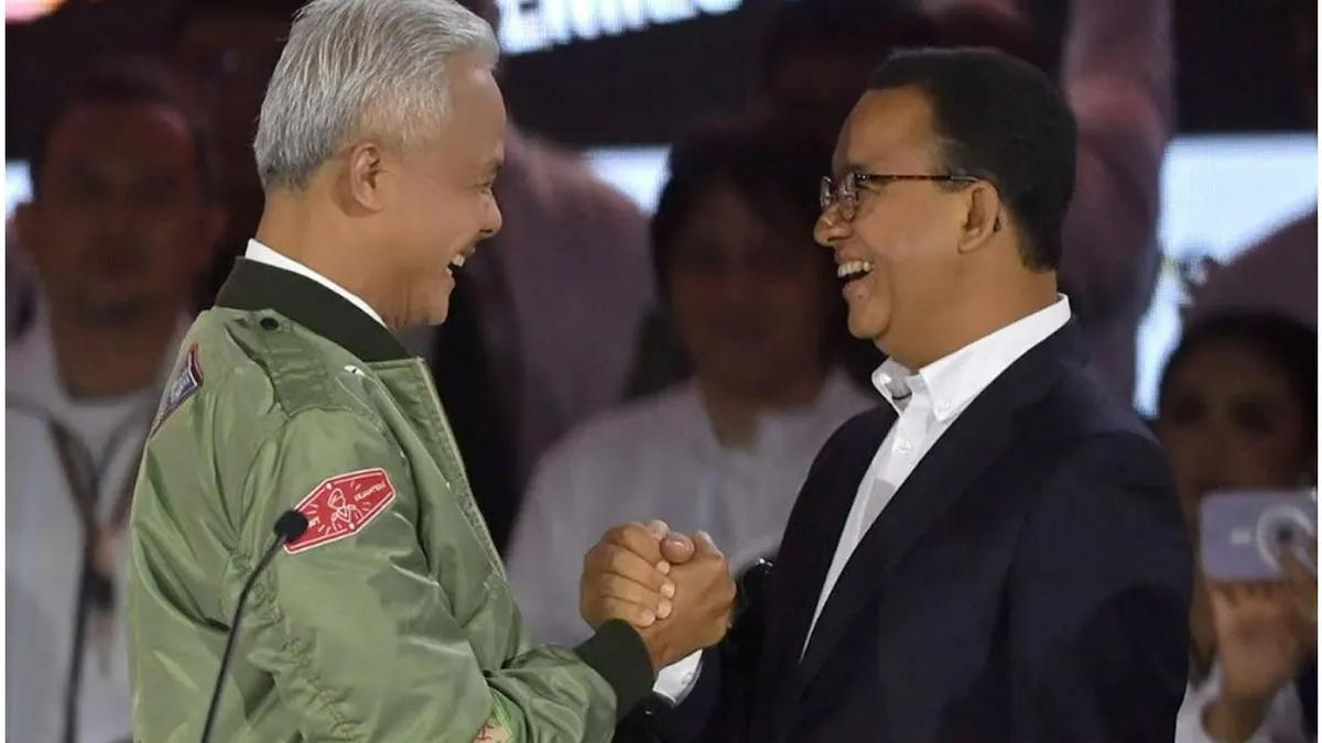 Perihal bansos sempat disinggung oleh capres nomor urut 03 Ganjar Pranowo yang menanyakan pendapat capres nomor urut 01 Anies Baswedan.