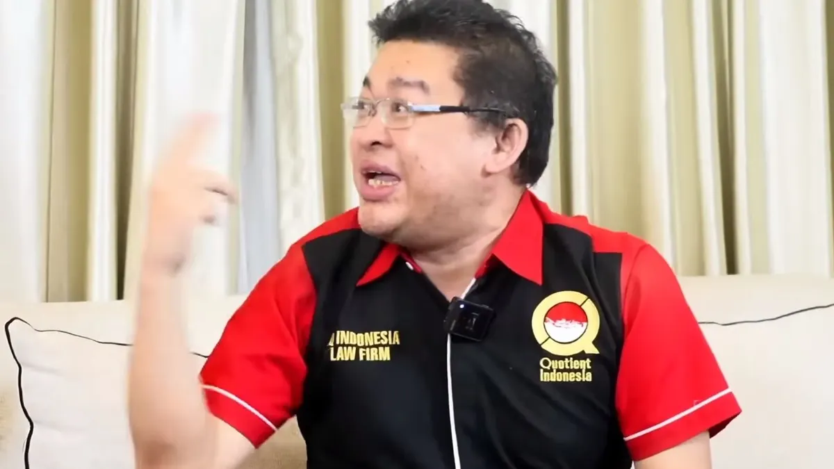 Pernyataan Menkopolhukam Mahfud MD dalam siniar bersama Denny Sumargo, membuatnya mendapat perhatian khusus dari Alvin Lim.