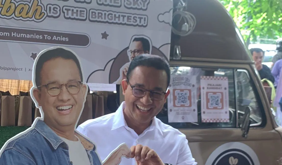 Pendukung Anies Baswedan Humanies Kirimi Food Truck Ala Idol Kpop di Acara Desak Anies