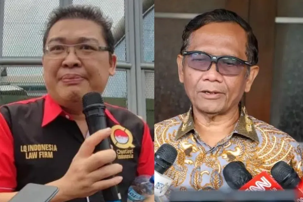Alvin Lim dan Mahfud MD