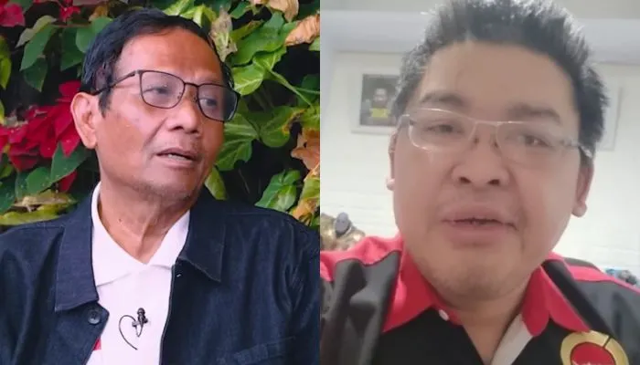 Alvin Lim Murka Dituding Kabur oleh Mahfud MD: Ngapain Balik ke Sini, Fitnah Keji! (Kolase YouTube Denny Sumargo &amp; YouTube Quotient TV)