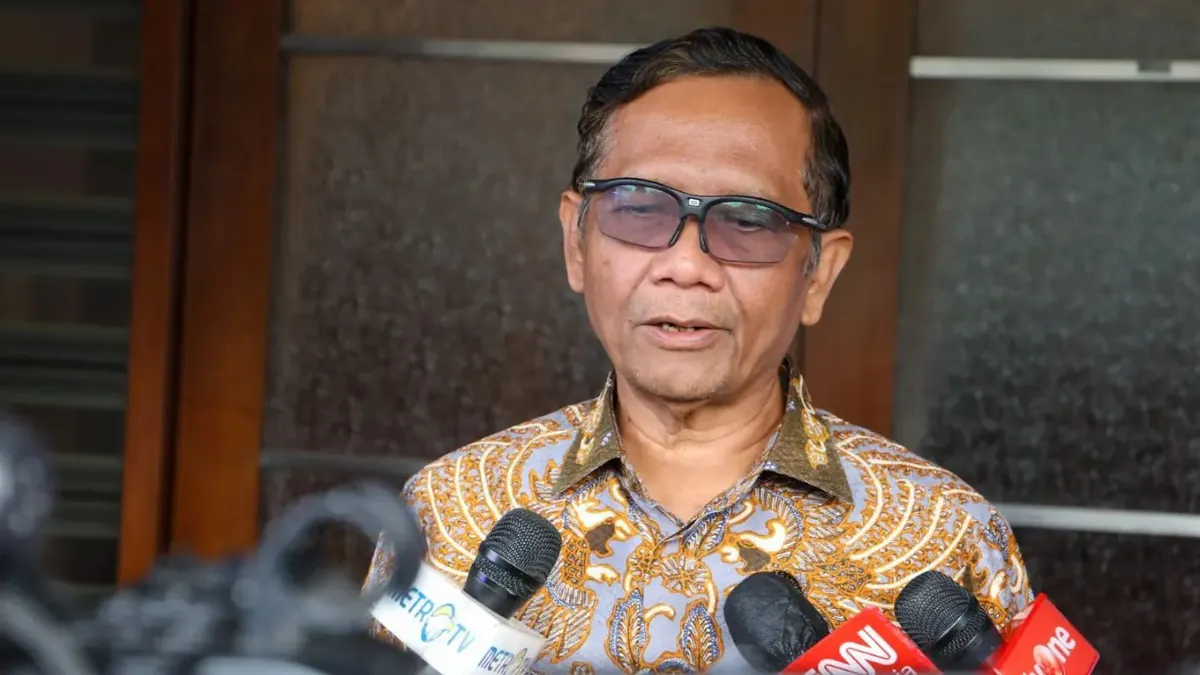 Menkopolhukam, Mahfud MD, memberikan respons terkait pernyataan Alvin Lim soal perlakuan spesial yang diberikan kepada Ferdy Sambo.