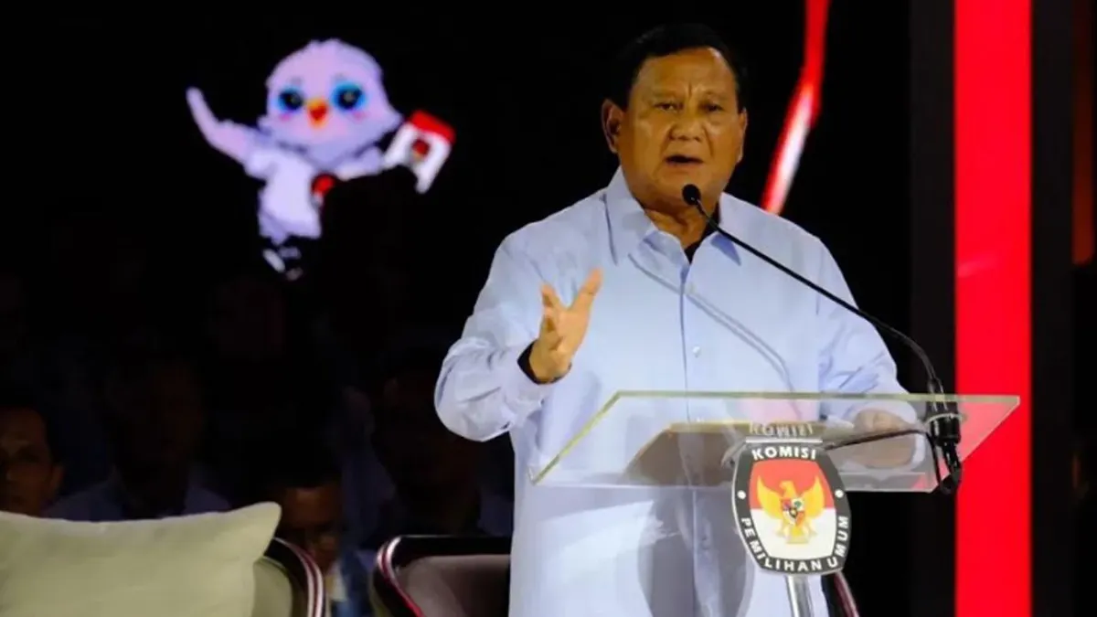 Capres No Urut 2, Prabowo Subianto