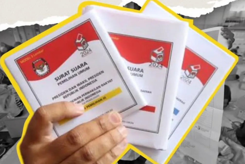 Info Pemilu 2024: 5 Jenis Surat Suara yang Harus Dicoblos pada 14 Februari 2024, Coblos Presiden Warna Apa? (IG @pemiluland)