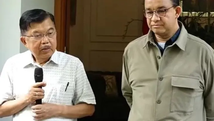 Jusuf Kalla (JK), terlibat dalam memenangkan pasangan nomor urut 1 Anies Baswedan dan Muhaimin Iskandar atau Cak Imin.