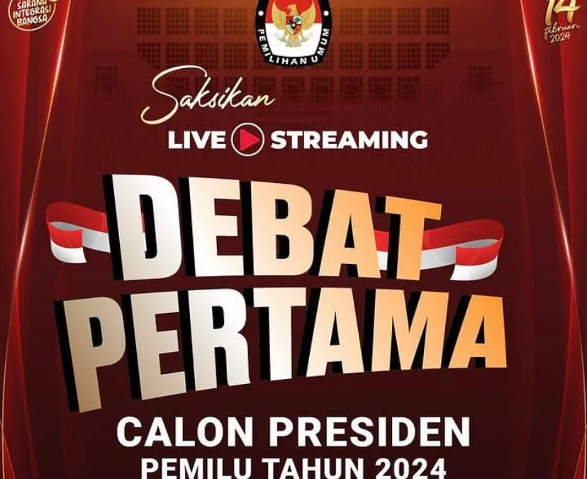 GRATIS! 4 Link Live Streaming Debat Capres 2024 Perdana Hari Ini Selasa 12 Desember 2023 Pukul 19:00 WIB, Klik di Sini