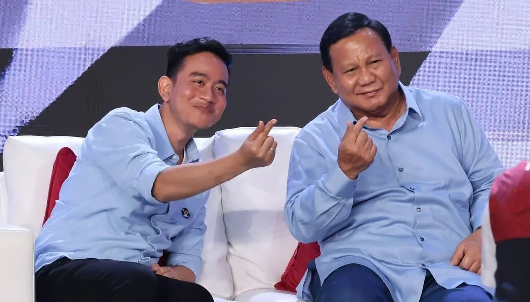 Pasangan Capres-Cawapres Prabowo Subianto dan Gibran Rakabuming