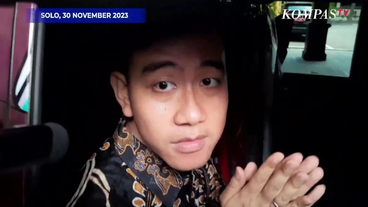 Cawapres Koalisi Indonesia Maju (KIM) Gibran Rakabuming.