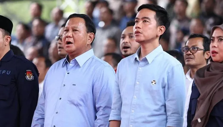 Pasangan Capres-cawapres 2024 Prabowo Subianto dan Gibran Rakabuming