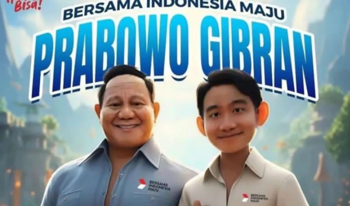 Pasangan Capres-Cawapres, Prabowo Subianto dan Gibran Rakabuming. 