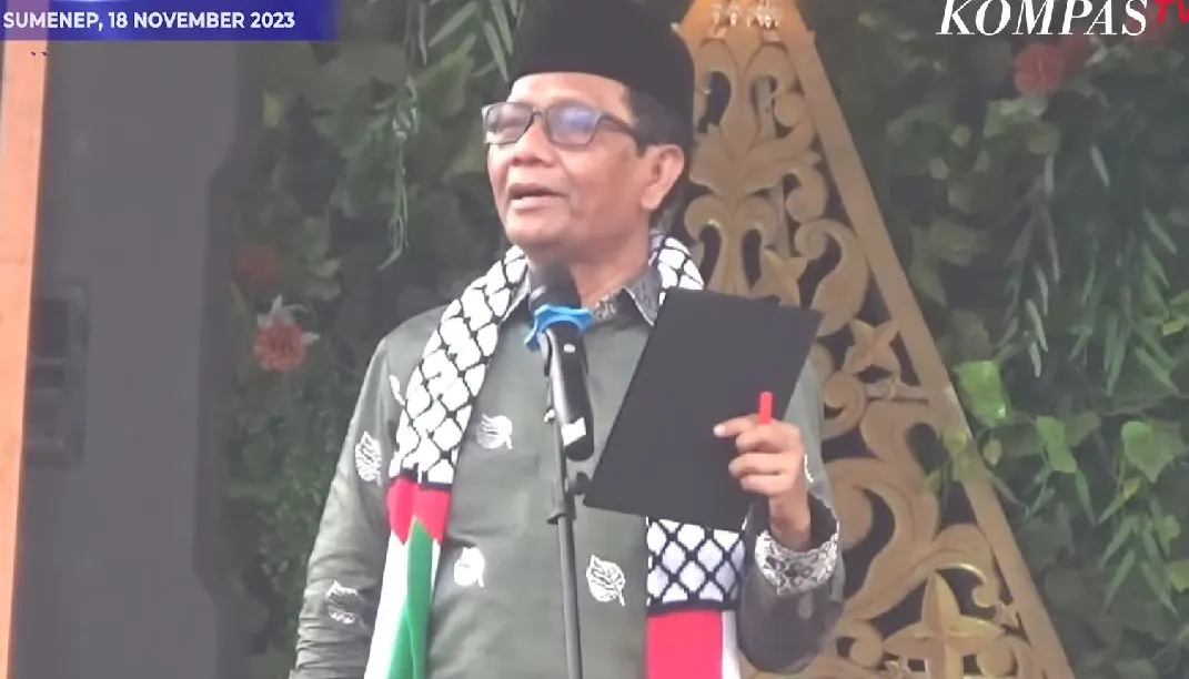 Menko Polhukam sekaligus Cawapres 2024, Mahfud MD