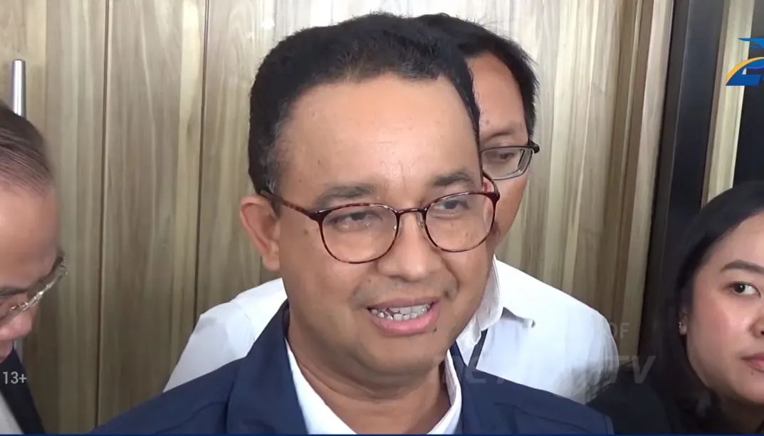 Anies Baswedan menyinggung soal pemerintahan yang bersih usai Edward Omar Sharif Hiariej jadi tersangka dugaan suap dan gratifikasi.