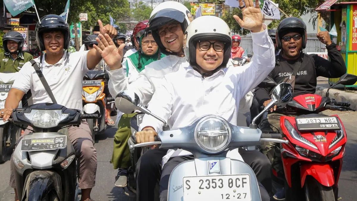 Keyakinan Cak Imin didasari adanya survei internal yang dilakukan oleh tim Koalisi Perubahan pendukung pasangan AMIN.