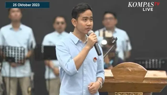 Gibran beri tanggapan santai usai disebut membangkan dari PDIP.